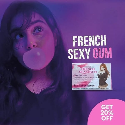 French Sexy Chewing Gum for Female