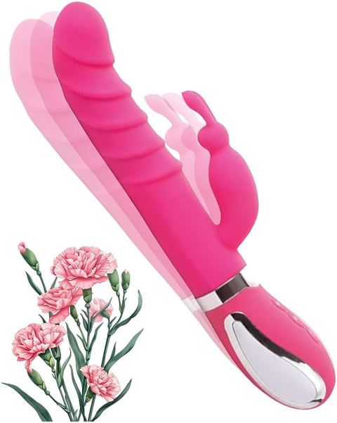 12 Powerful Modes Adult Toys Handheld Toys Realistic Thrusting Massage Vibrating Tool for Women Waterproof Rechargeable Bullet Tools Game
