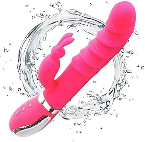 12 Powerful Modes Adult Toys Handheld Toys Realistic Thrusting Massage Vibrating Tool for Women Waterproof Rechargeable Bullet Tools Game