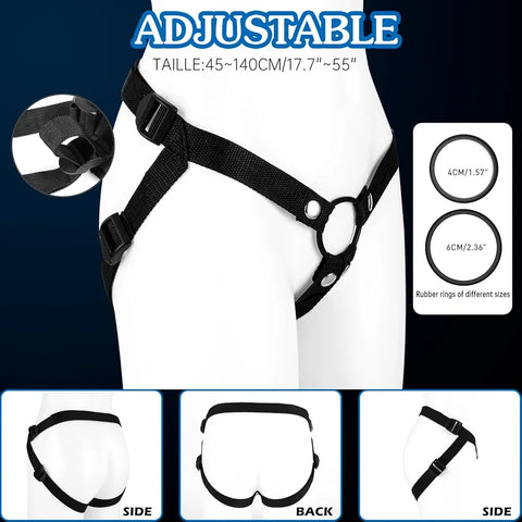 Strap-on Hollow Penis Extender Prolong