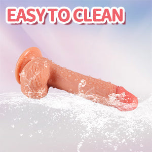 Sex Toys Dildo  Realistic Silicone Dildo, Safety Material for Clitoral Vagina and Anal Stimulation with Strong Suction Cups, Sex Adult Toys for Women and Couple